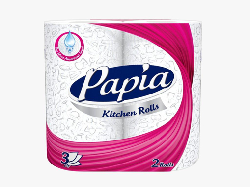 Picture of Papia Kitchen Roll 3 Layers 2 Roll