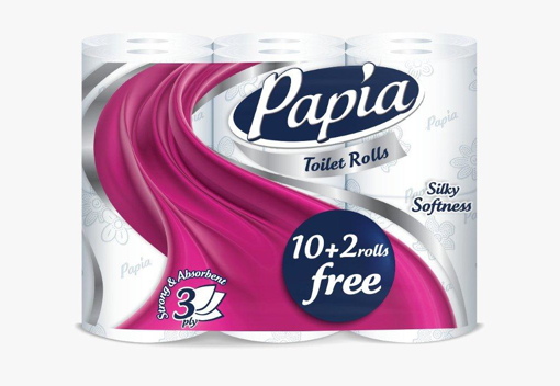 Picture of Papia Toilet Roll (10+2)