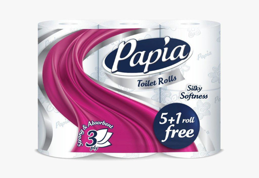Picture of Papia Toilet Roll (5+1)