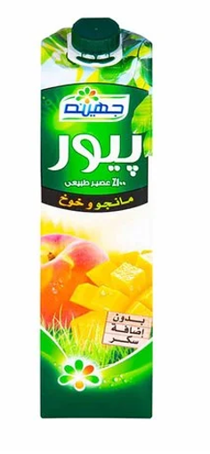 Picture of Juhayna Pure Mango & Peach Juice 1L