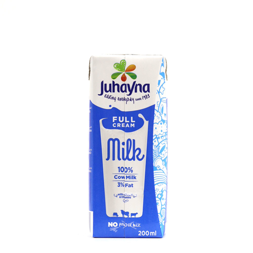 Picture of Juhayna Milk Full Cream 200 ml
