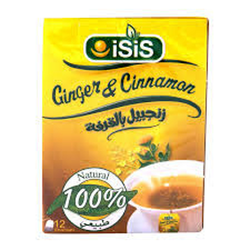 Picture of Isis Ginger With Cinnamon 12 Bags