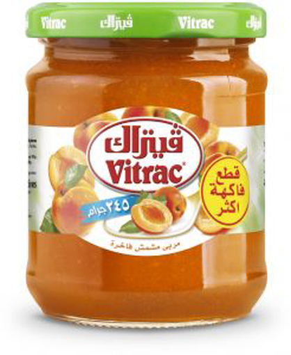 Picture of Vitrac Apricot Jam Pieces 230 gm