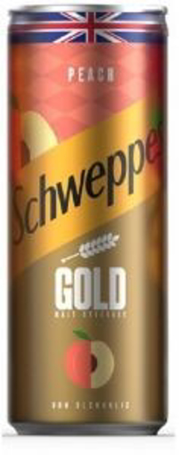 Picture of Schweppes Gold Peach 300 ml