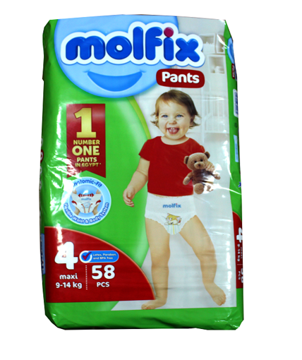 Picture of Molfix Pants Maxi 58pcs Size 4