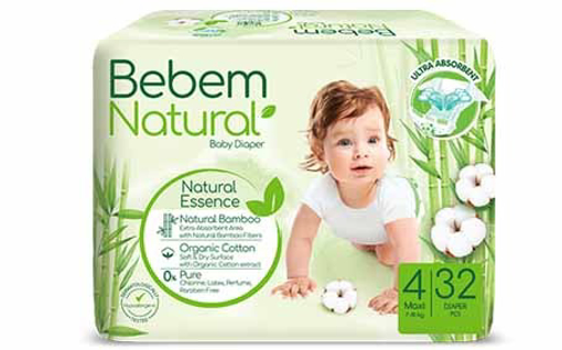 Picture of Bebem Maxi 32 Diapers Size 4