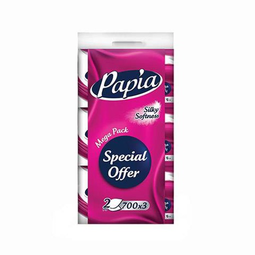 Picture of Papia Mega Pack 700 Tissues 3 pcs Offer