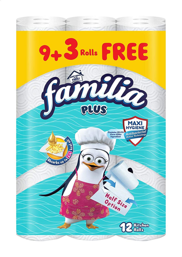 Picture of Familia Plus Kitchen Roll 9+3 Free Roll
