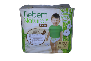 Picture of Bebem Natural Pants 28Pants Pcs 5 Junior