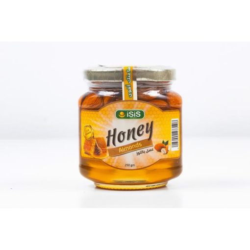 Picture of Isis Honey Almonds 250 gm