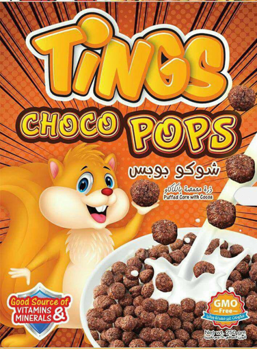 Picture of Tings Choco Pops 250gm