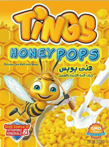 Picture of Tings Honey Pops 250gm