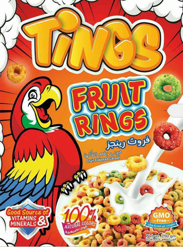 Picture of Tings Fruit Rings 250gm