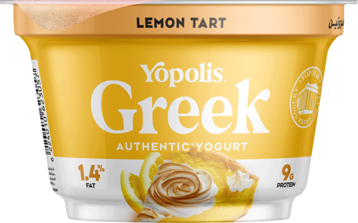 Picture of Yopolis Greek Authentic Yogurt Lemon Tart 150gm