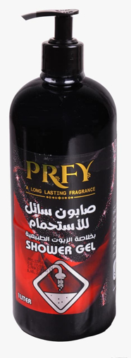 Picture of Prfy Shower Gel Nutural Oils Extract Red 1L