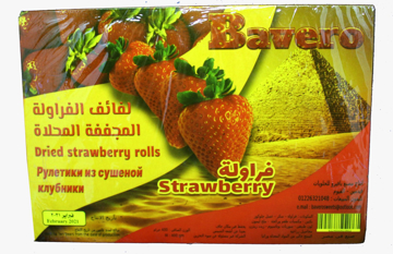 Picture of Bavero Dried Strawberry Rolls 400 gm