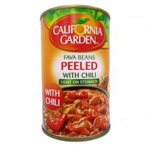 Picture of California Garden Fava Beans Chili Peeled 400 gm