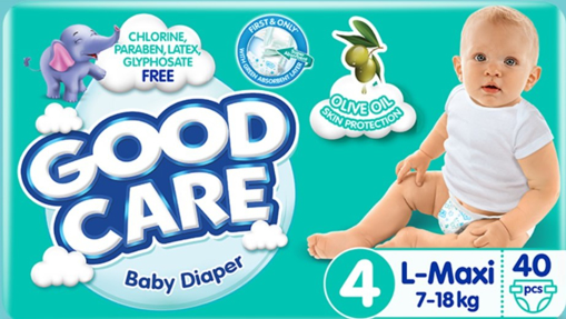 Picture of Good Care Baby Diaper Maxi 40 Pcs Size 4