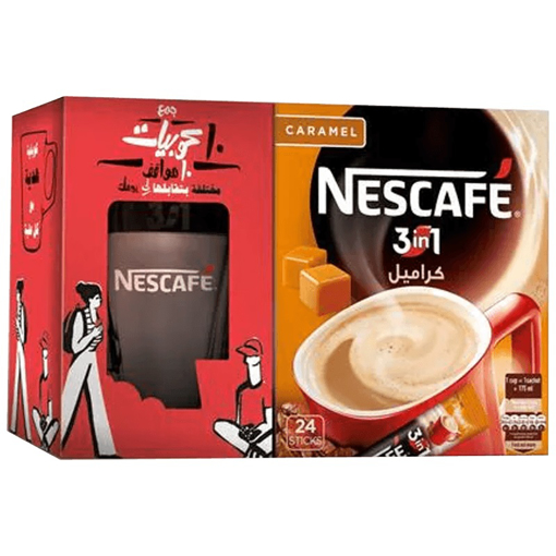 Picture of Nescafe 3*1 Caramel 24 pcs + Mug