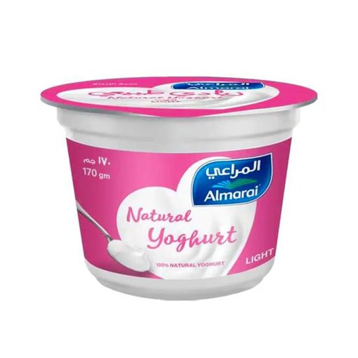 Picture of Almarai Natural Yogurt Light 170 gm