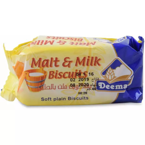 Picture of Deemah Biscuit Malt With Milk 40 gm
