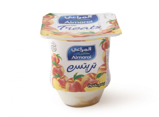 Picture of Almarai Treats Peach Yogurt 110gm