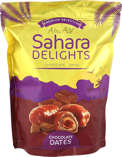 Picture of Abu Auf Sahara Delights Chocolate Dates 300 gm