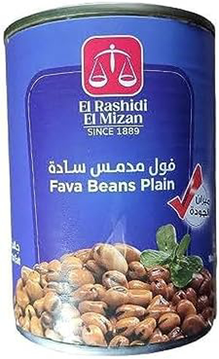 Picture of El Rashidi Elmizan Fava Beans Plain 400 gm