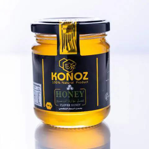 Picture of Konoz Nawara Clover Honey 250 gm