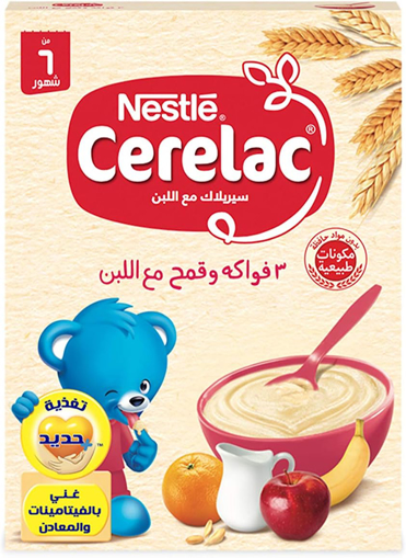 Picture of Cerelac 3 Fruits & Wheat With Milk 250 gm