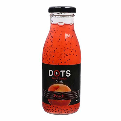 Picture of Dots Basil Drink Peach Flavor 250 ml