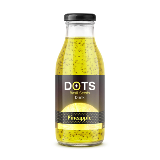 Picture of Dots Basil Drink Pineapple Flavor 250 ml