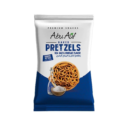 Picture of Abu Auf Pretzels Sea Salt & Vinegar Flavor 55 gm