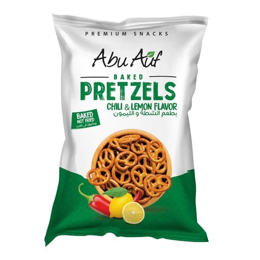Picture of Abu Auf Pretzels Chili & Lemon Flavor 55 gm