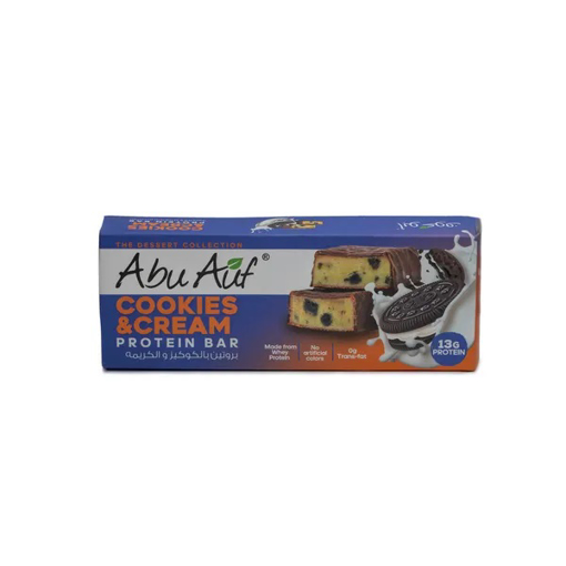 Picture of Abu Auf Protein Bar Cookies & Cream 50 gm