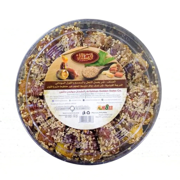 Picture of Al Tahhan Dates With Honey Sesame & Peanuts 400g
