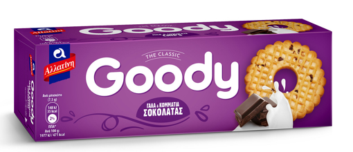 Picture of Allatini Goody Milk & Chocolate Biscuits 195 gm