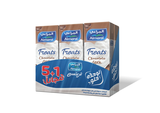 Picture of Almarai Chocolate Milk 200 ml 5+1 free