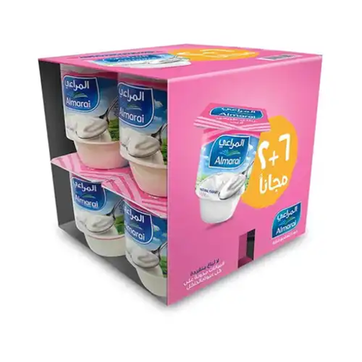 Picture of Almarai Light Yogurt 105 gm 6+2 Free