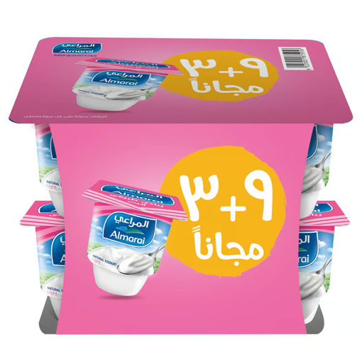 Picture of Almarai Light Yogurt 105 gm 8 Box + 4 Free