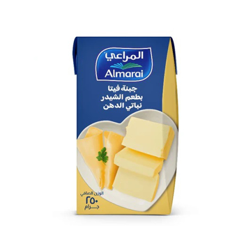Picture of Almarai Feta Cheese with Chedder Flavour 250 gm
