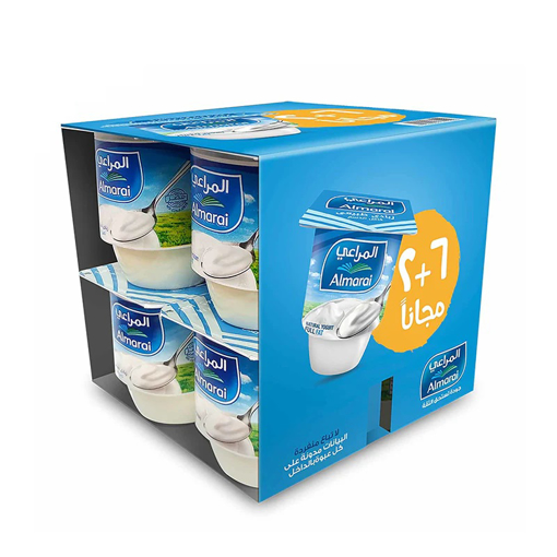 Picture of Almarai Natural Yogurt 105 gm 6+2 Free