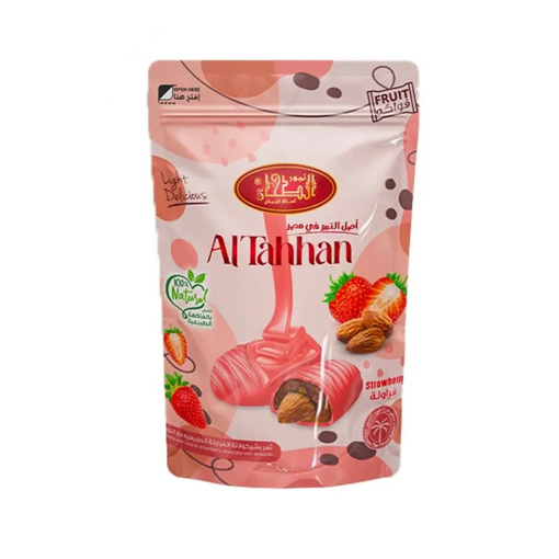 Picture of Altahhan Dates with Strawberry Chocolate 100gm