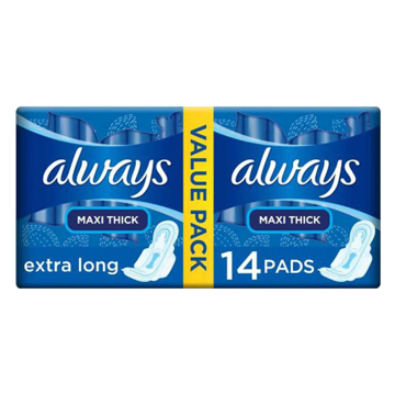 Picture of Always Maxi Thick Extra Long 14 Pads