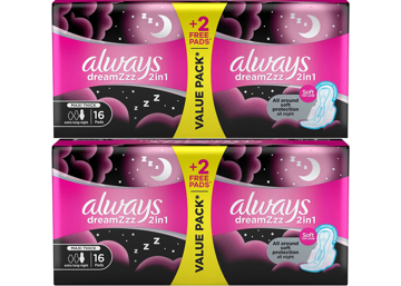 Picture of Always Dreamzzz Maxi Thick Extra Long 32 pcs