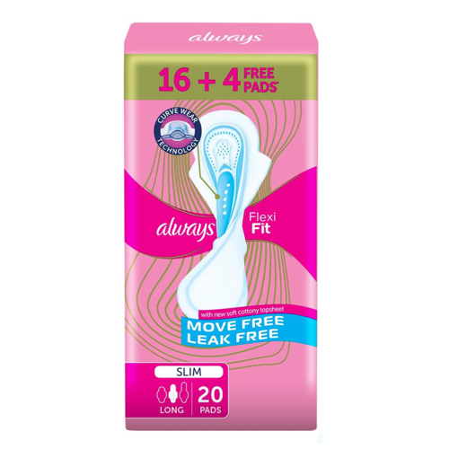 Picture of Always Flexi Fit Pads Slim 20 Pads Long