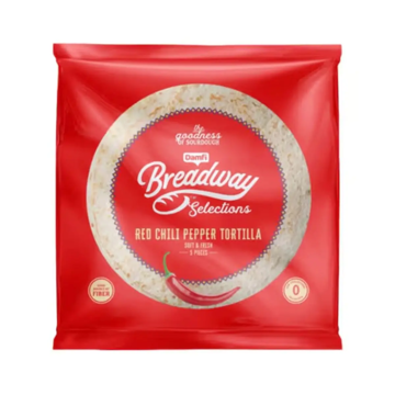 Picture of Breadway  Red Chili Pepper Tortilla 5 Pcs