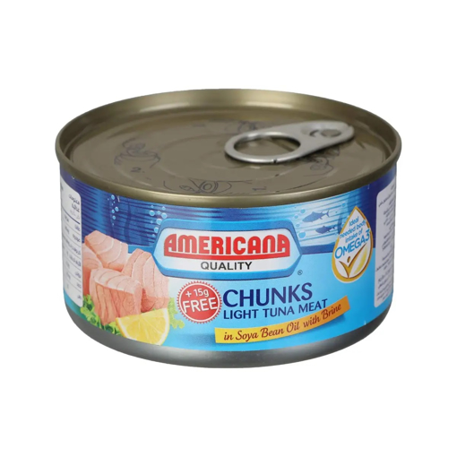 Picture of Americana Tuna Pieces in Sunflower Oil 140 gm