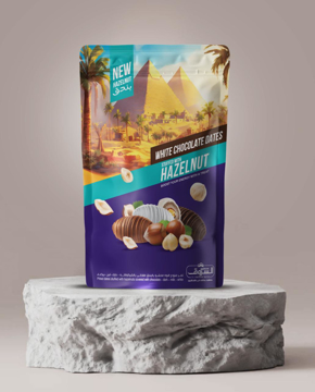 Picture of Al Shorouk Dates Hazelnut & White Chocolate 250 gm