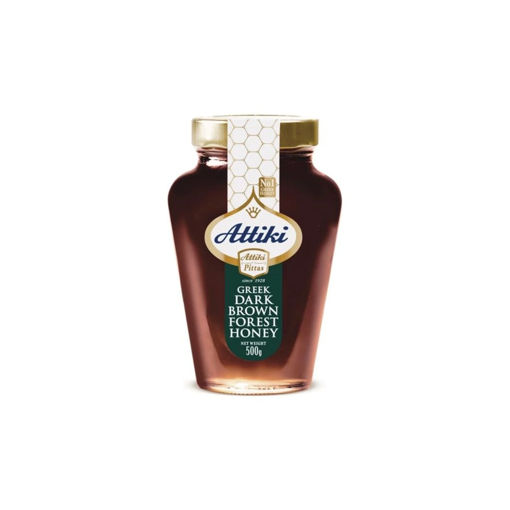 Picture of Attiki Greek Dark Brown Forest Honey 500 gm